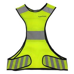 Veste running sécurité réflechissante X-shape S jaune fluo