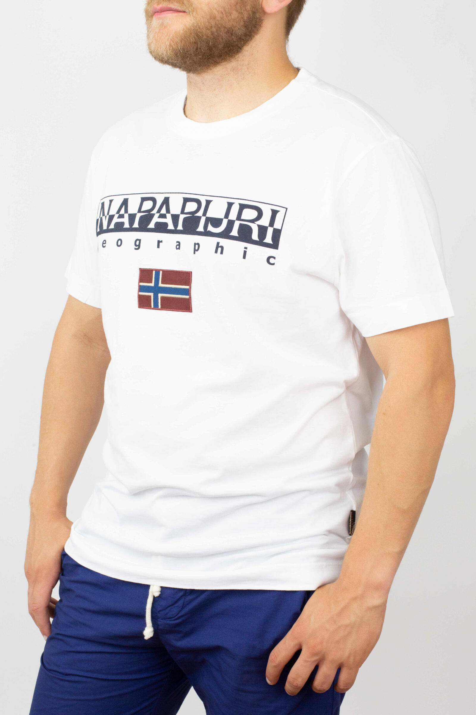 Napapijri Camiseta S-ayas Blanco 2/4