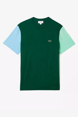 Lacoste Camiseta Block Azul Hombre
