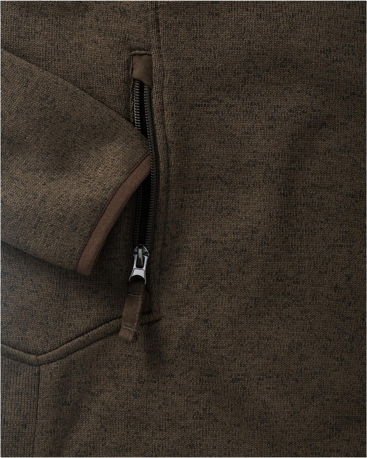 Damen Strickfleecejacke Visby 3/4