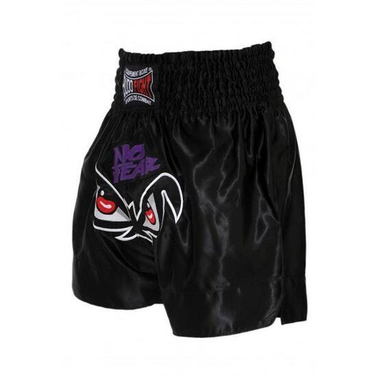No Fear schwarze Muay Thai Shorts