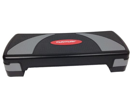 Aerobic Step Compact - Fitness step regolabile - Stepper per aerobica - Nero