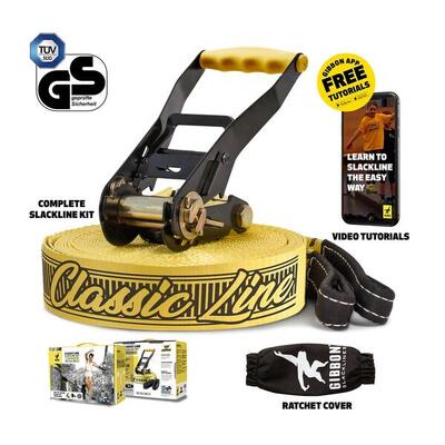 Classic line xl - slackline set - 25m - 5 cm