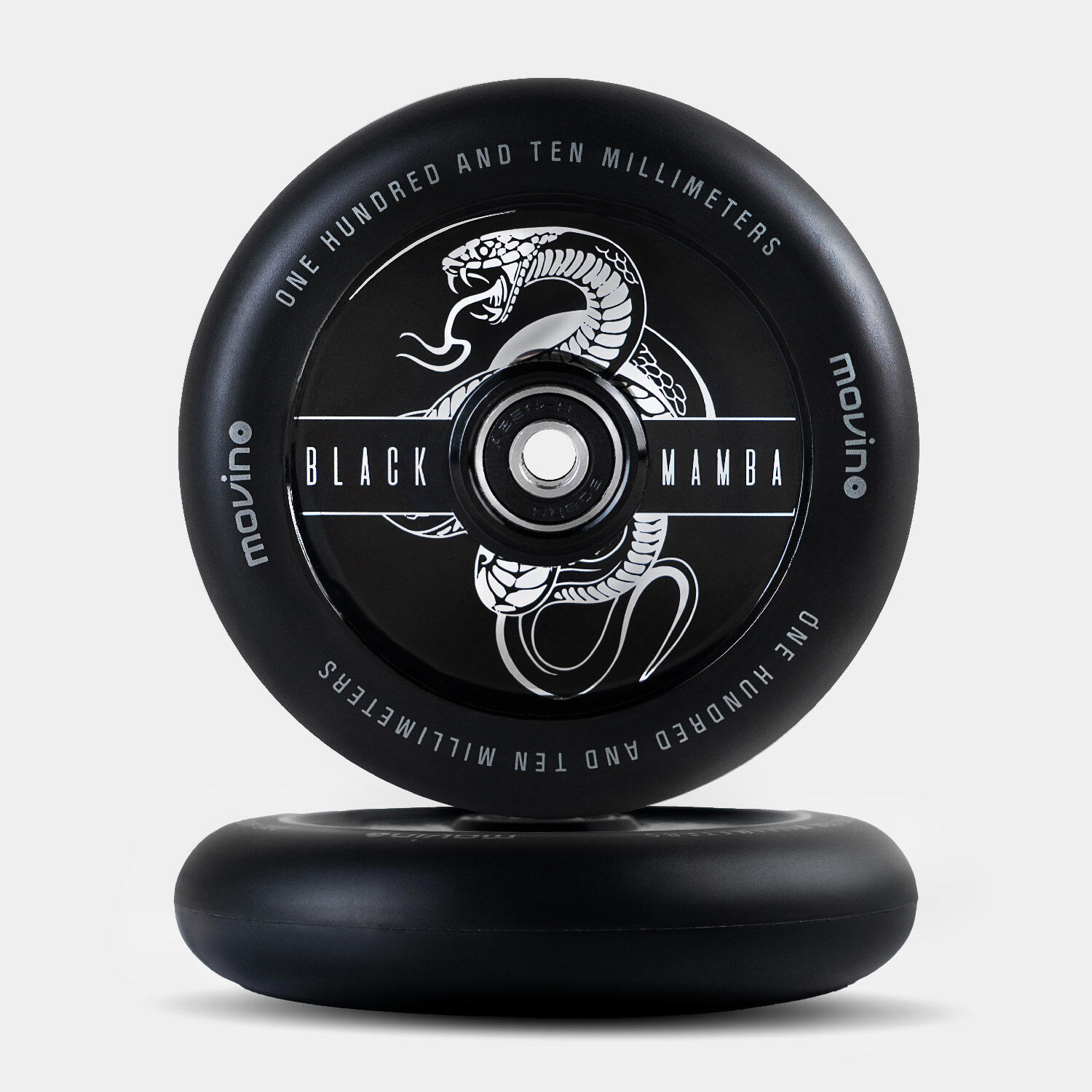 Kółka do hulajnogi wyczynowej dla dzieci Movino Black Mamba Stunt Wheels 88A 110 3/3