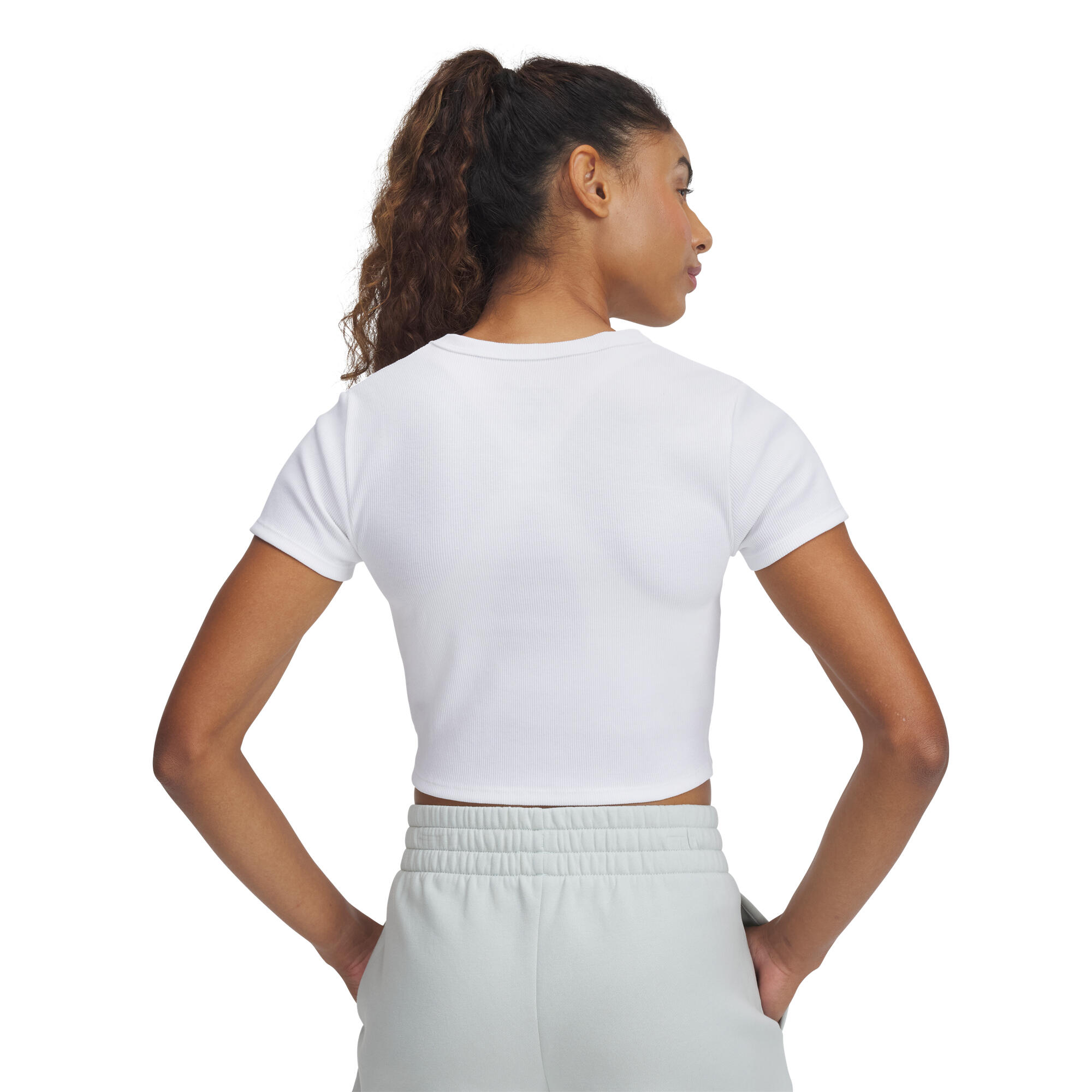 T-shirt femme Under Armour Rival Rib 2/4
