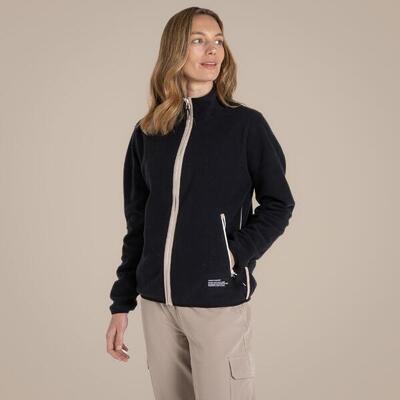 Dames co2 renu fleecevest met volledige rits