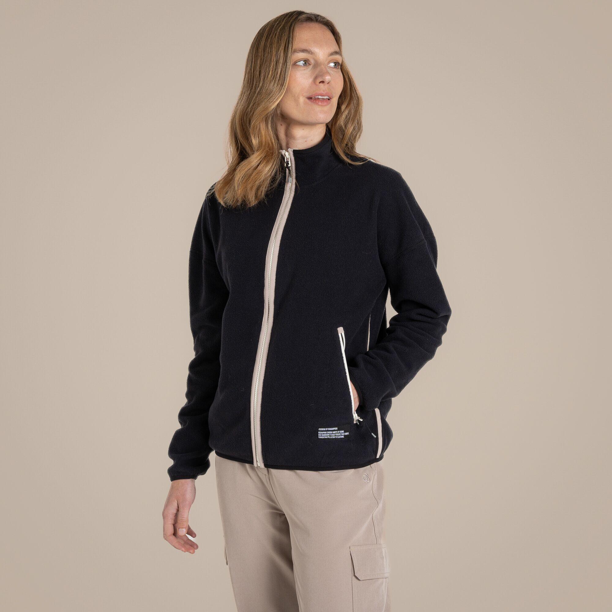 Craghoppers - Veste Polaire Femme Co2 Renu Zippée - Polaire - Noir - Decathlon