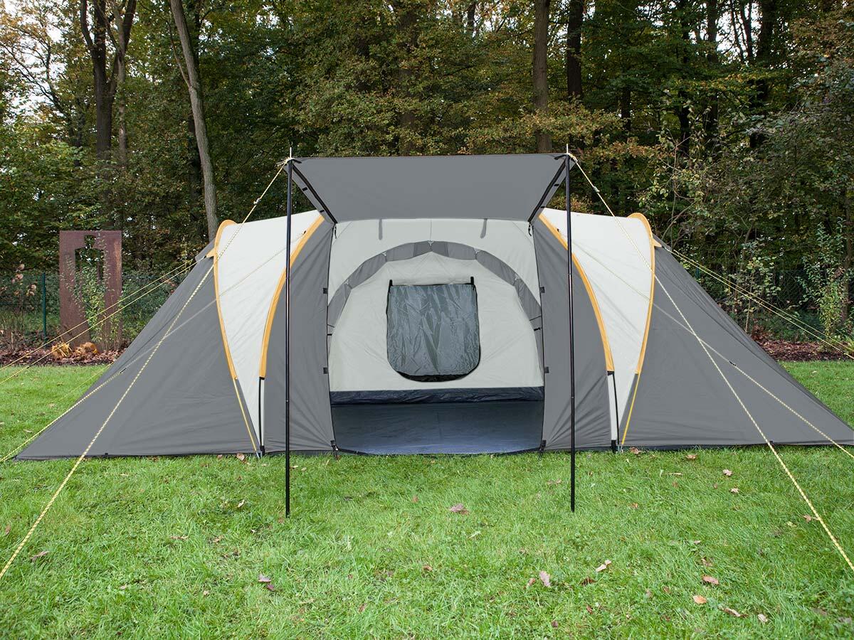 Second hand - Tenda campeggio - Daytona 6 persone - 3xCabine - Zanzariera 3/7