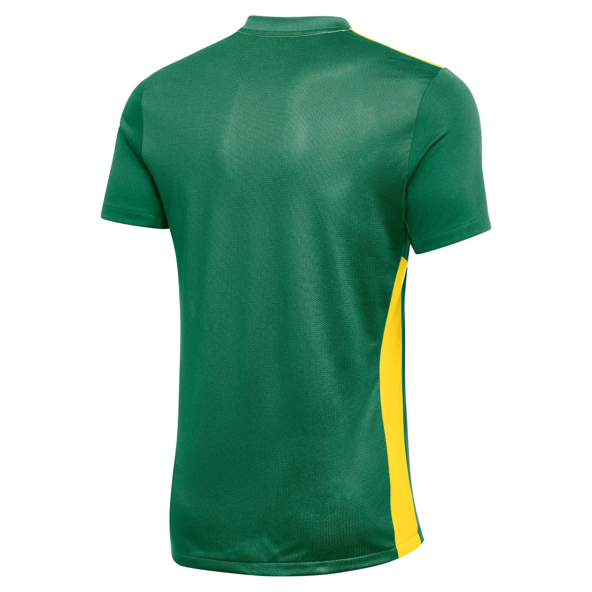 Tshirt PARK DERBY Homme (Vert / Jaune) 2/2