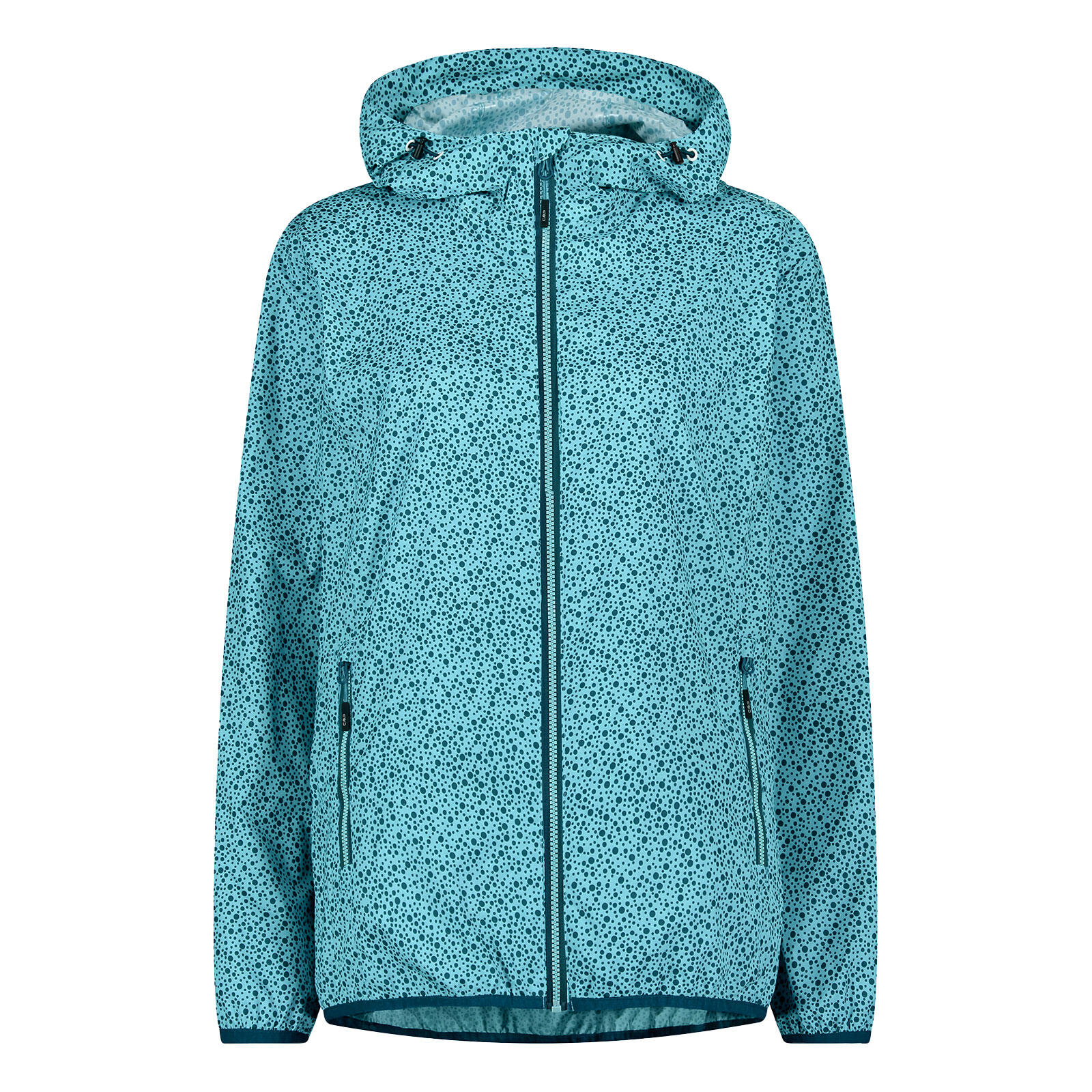 CMP Kapuzenjacke wasser- und schmutzabweisend winddicht Damen - Rain Fix Hood Jacket