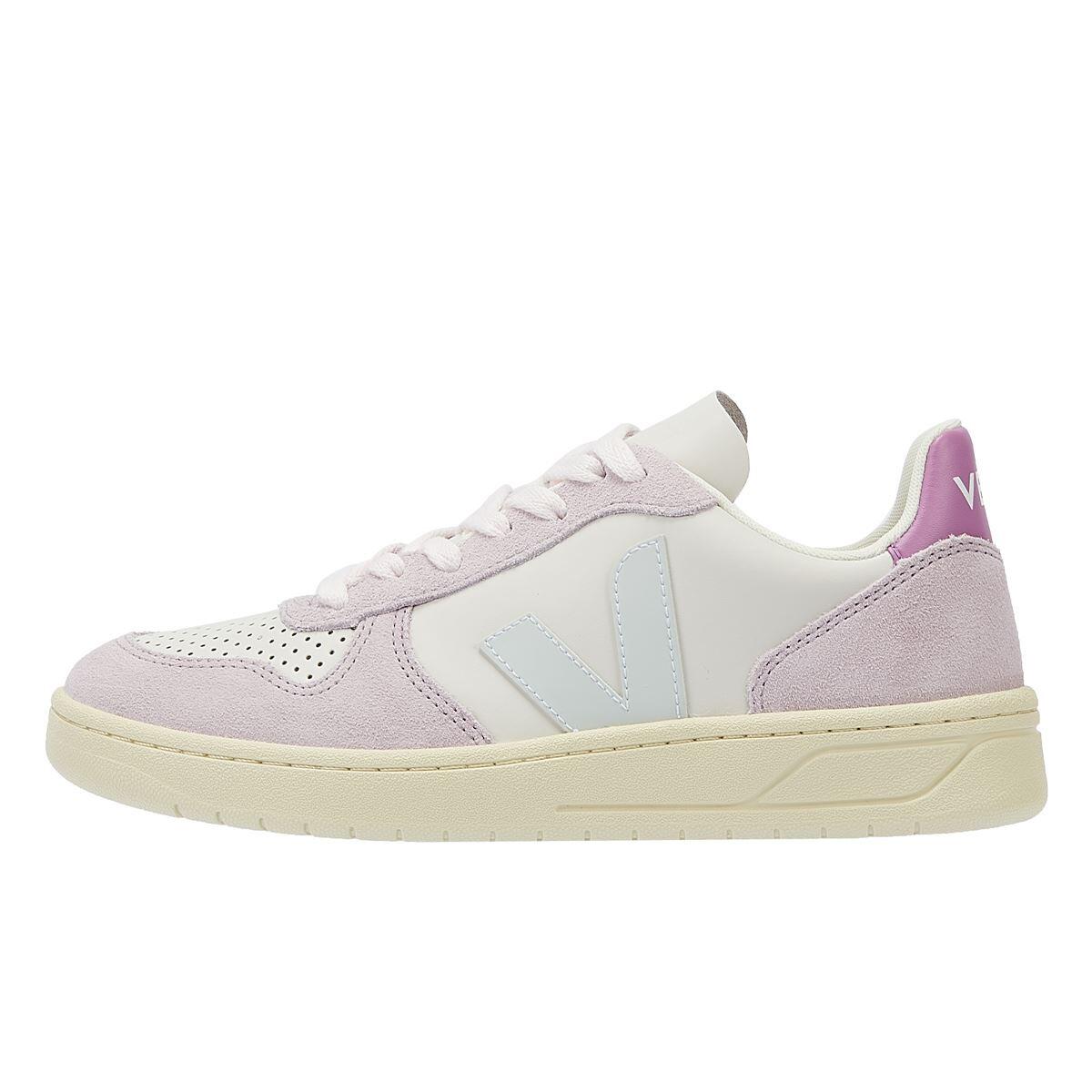Zapatillas para mujer Veja V-10 en color morado 5/6