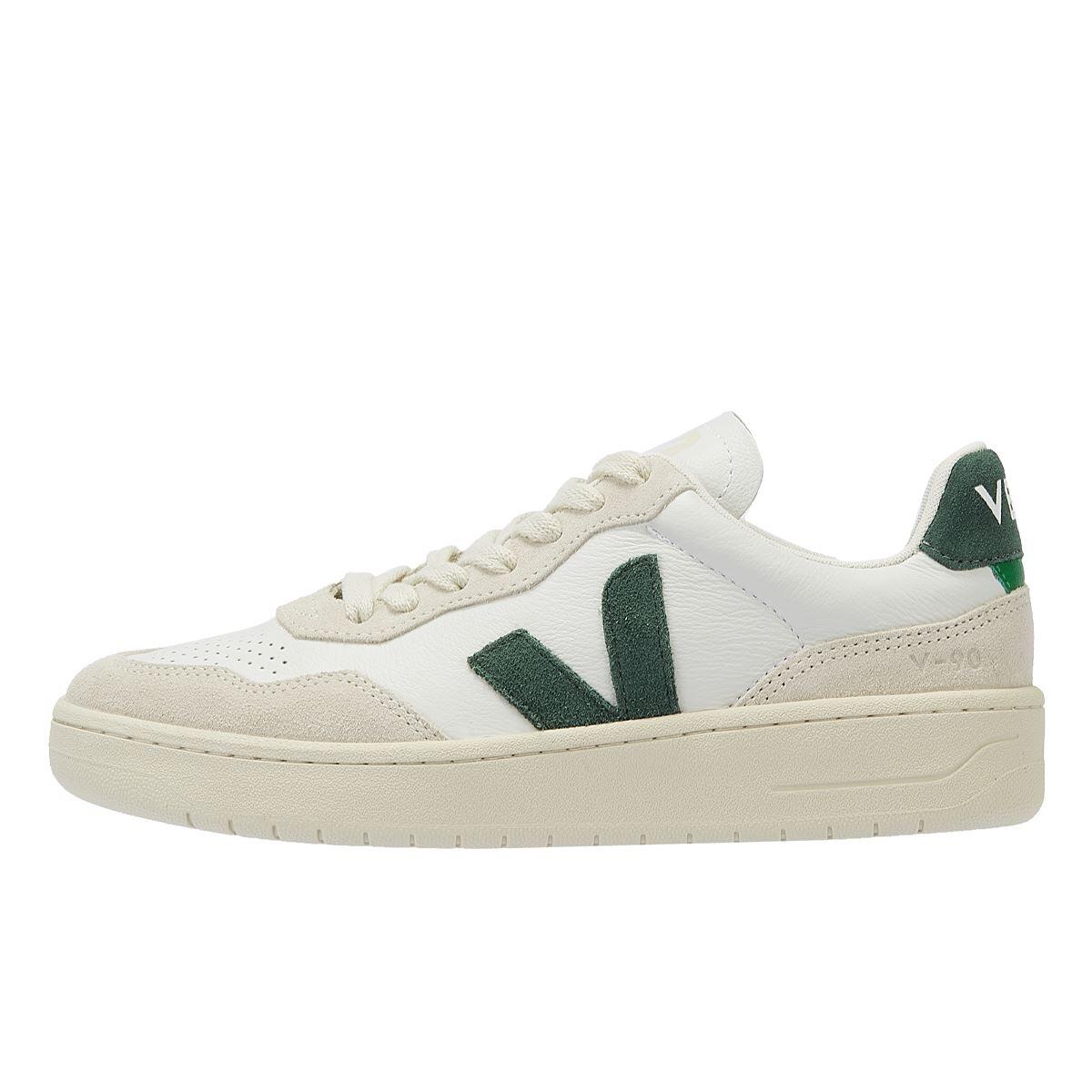 Chaussures Veja V-90 en cuir blanc souple 5/7