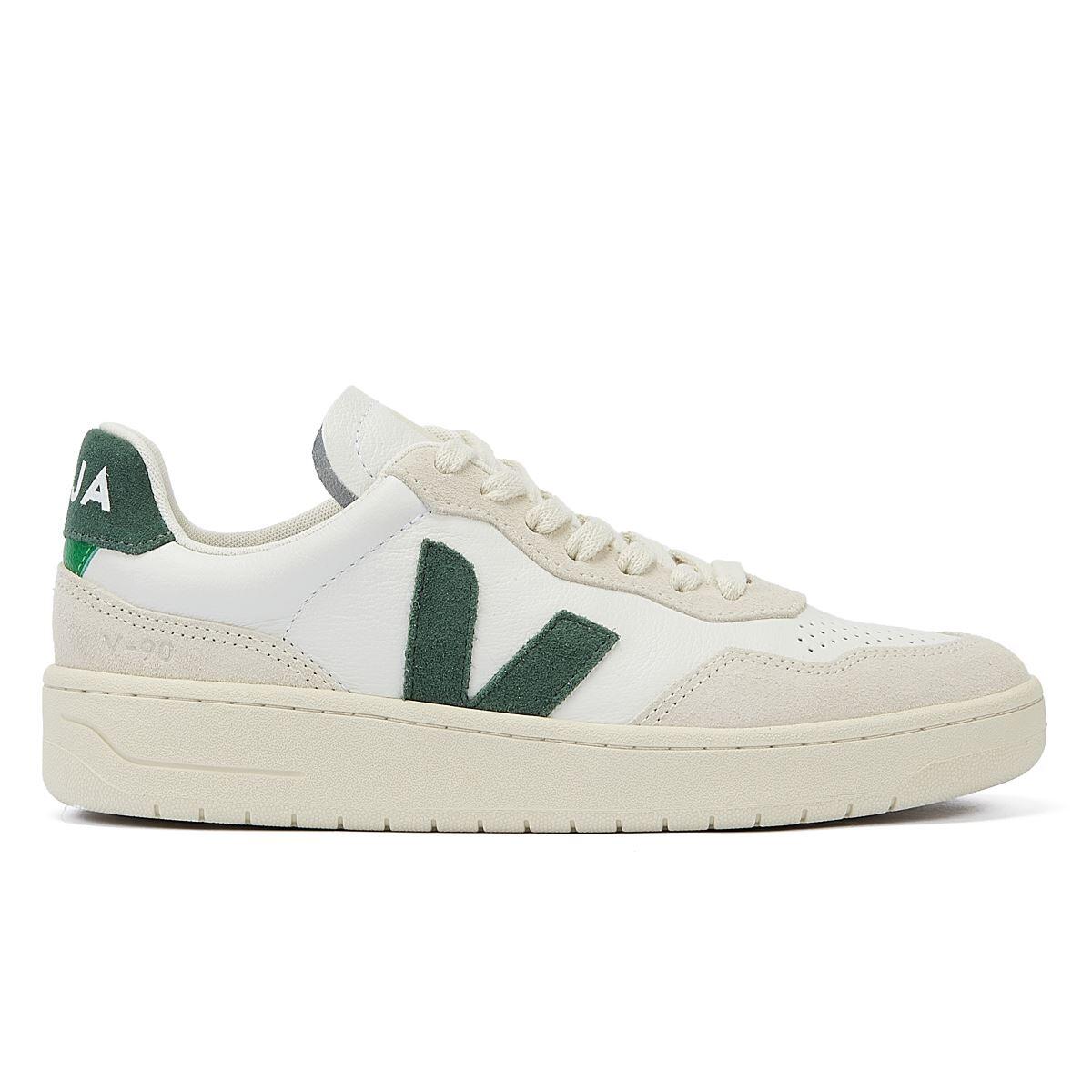 Chaussures Veja V-90 en cuir blanc souple 4/7