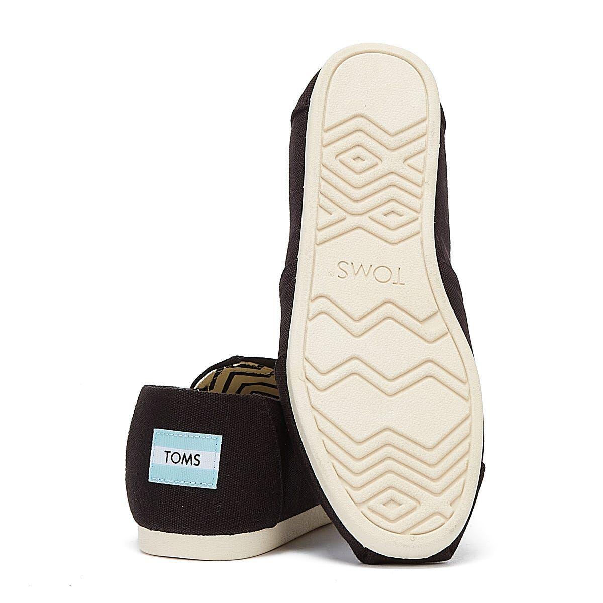 Sandalias Toms Algodón Reciclado Negro 4/6