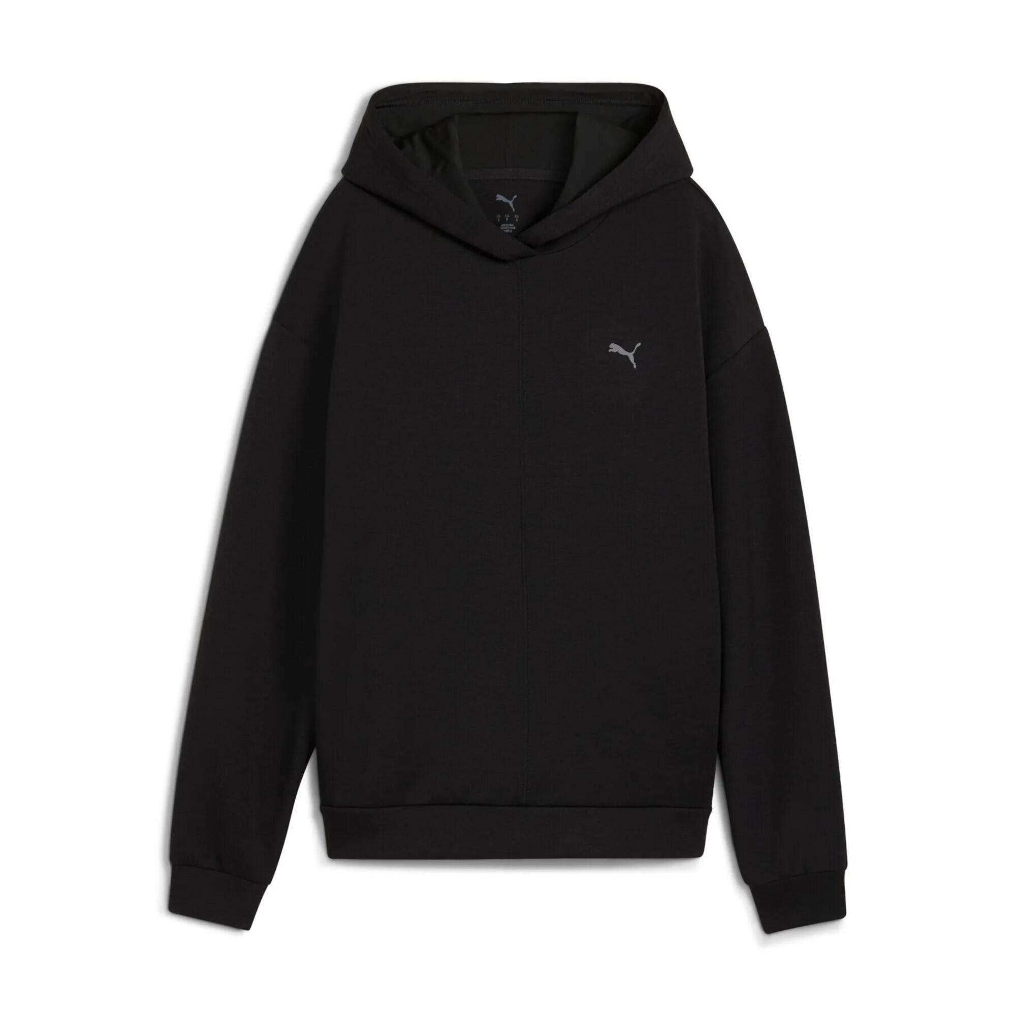Sweat à capuche Puma modèle 527460-01 pour femmes 1/4