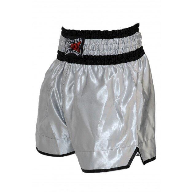 Budo-fight - Short De Boxe Thaï No Limit Gris - Short - Gris - 36 Xs - Decathlon