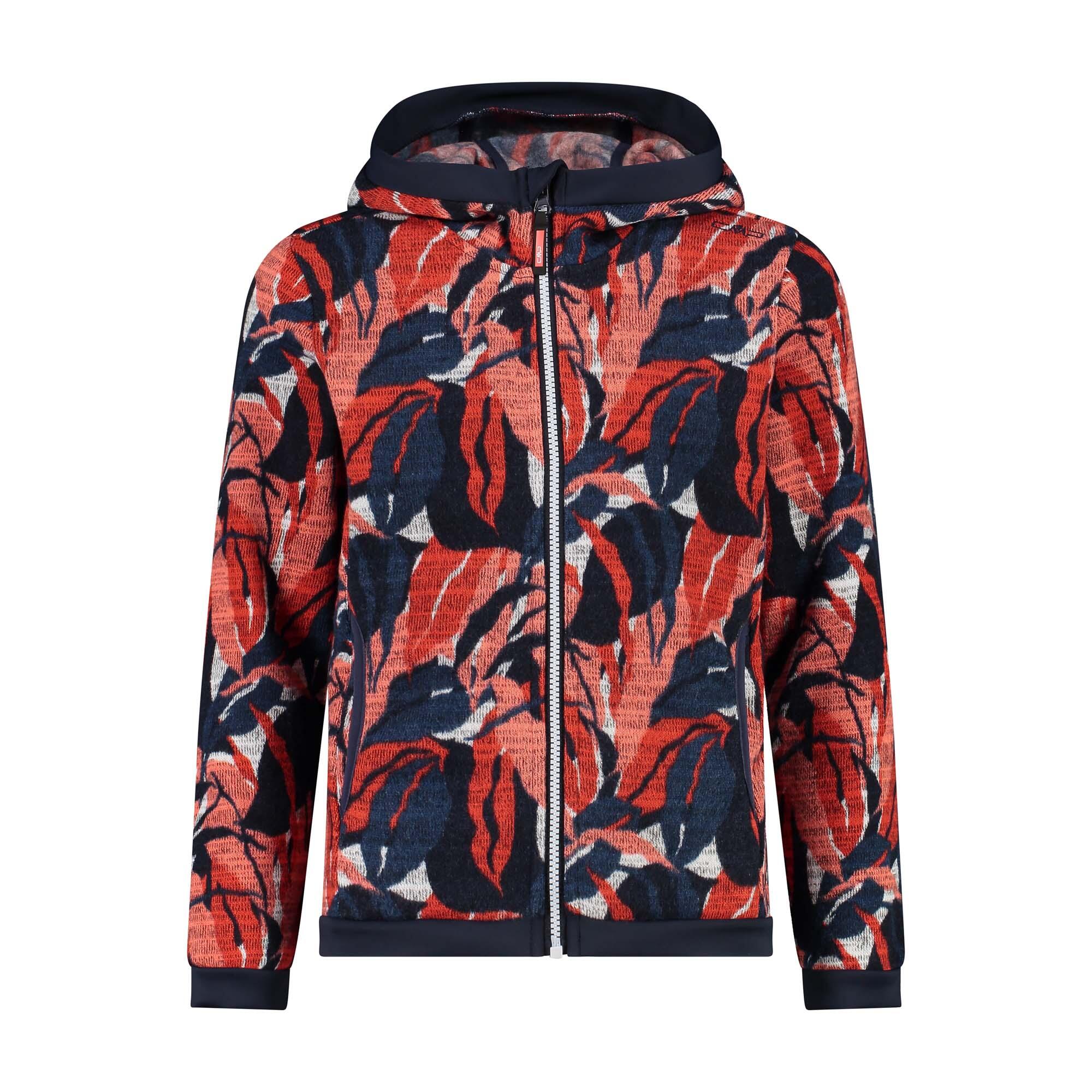 CMP Mädchen Fleecejacke Kid G Jacket Fix Hood 32H1255 1/1