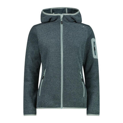 CMP Damen Fleecejacke Woman Jacket Fix Hood 3H19826A