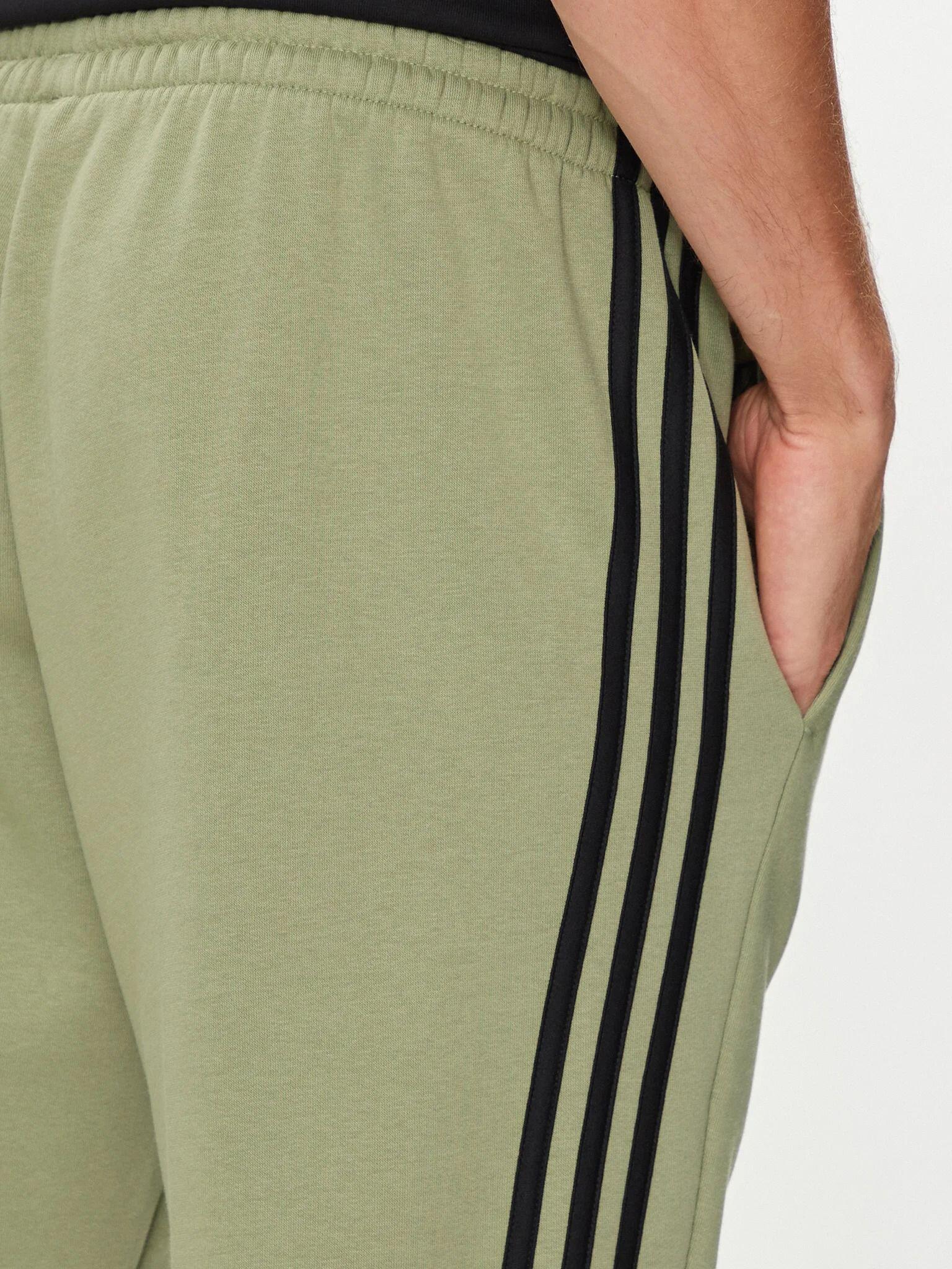 Pantatuta uomo (fleece) adidas verde 4/5