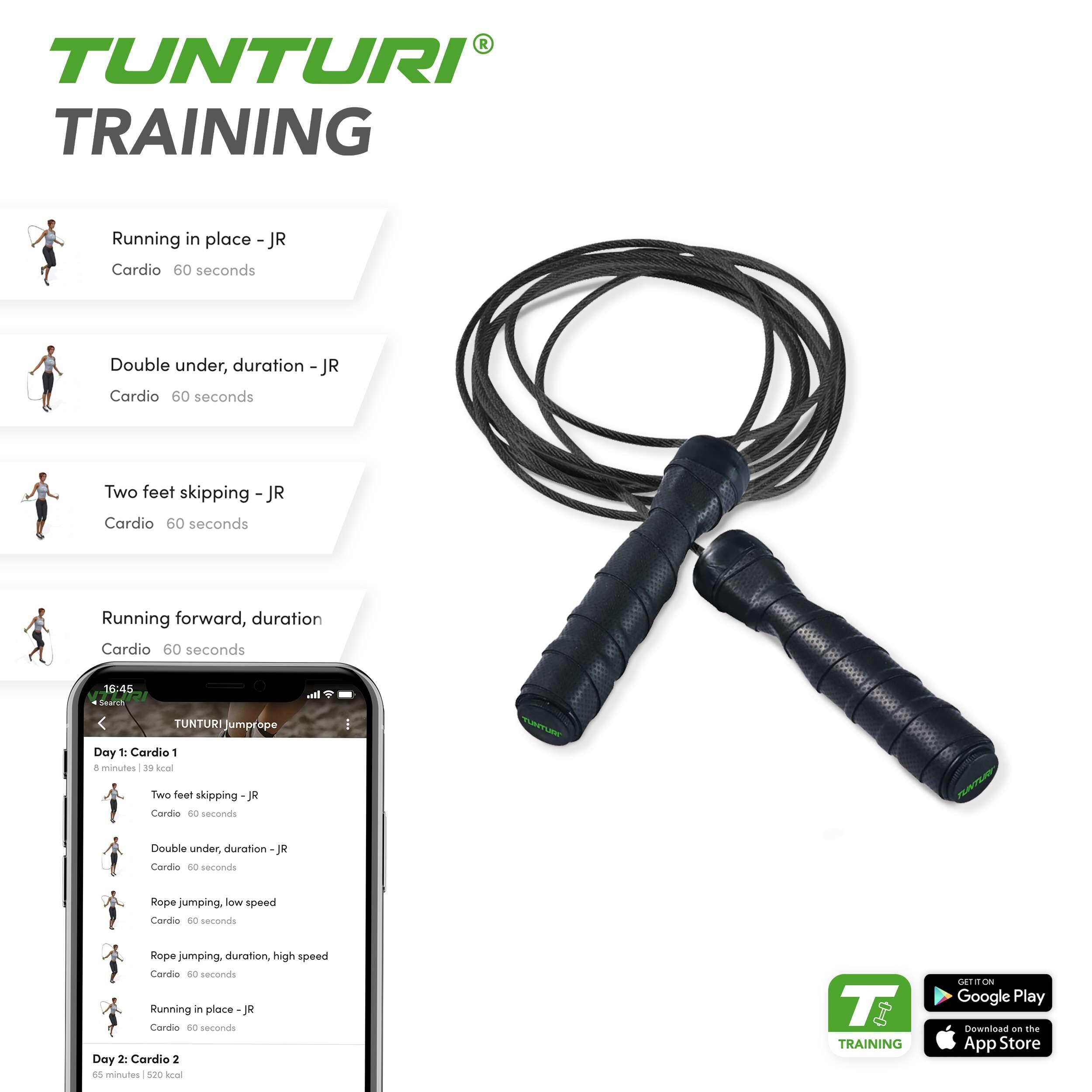 Corde à Sauter Métal Pro avec Bandeau Anti Transpiration 3/7