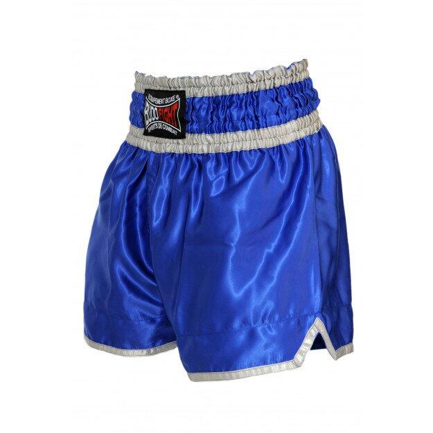 Budo-fight - Short De Boxe Thaï No Limit Bleu - Short - Bleu - 36 Xs - Decathlon