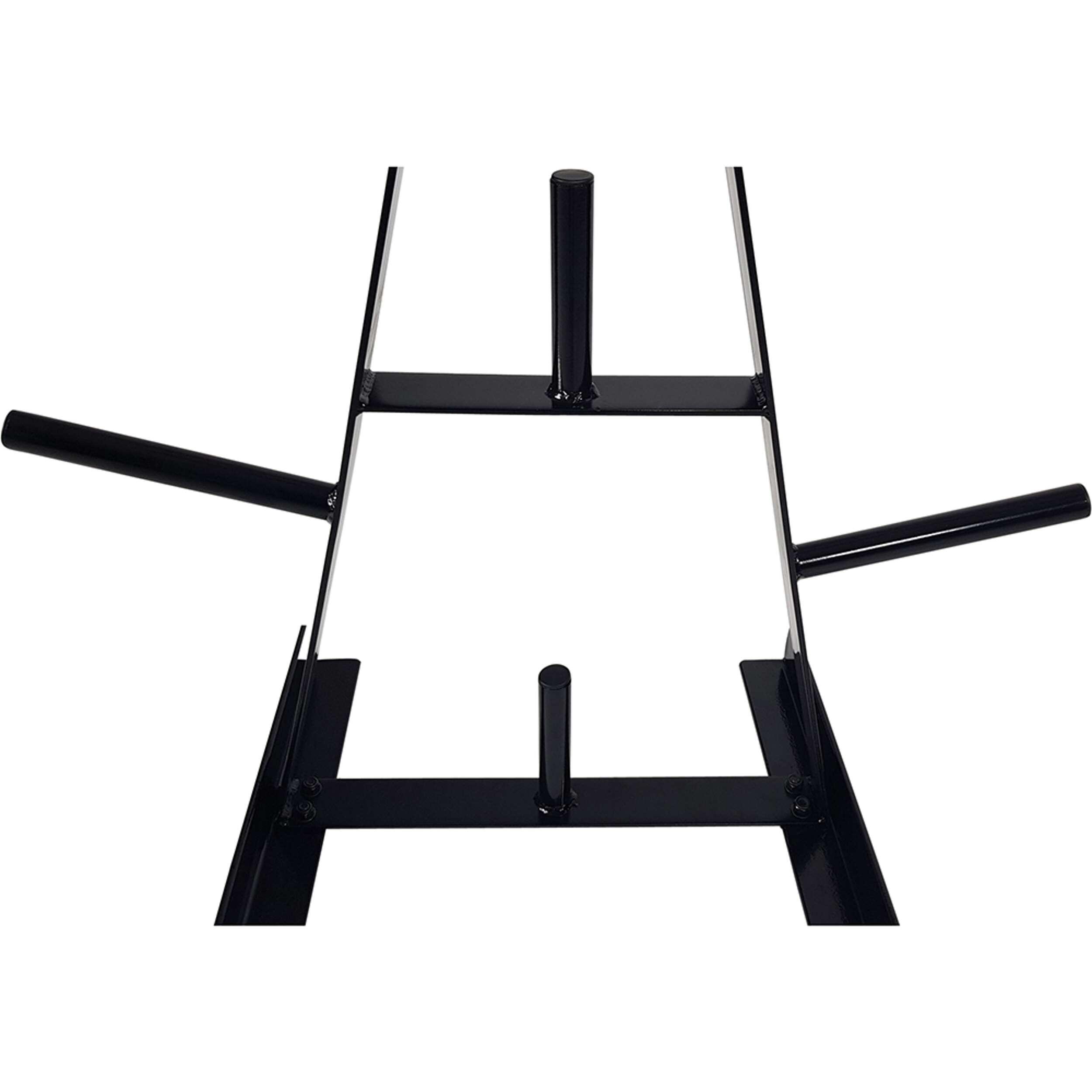 Support de rangement rack pour disques et poids diamètre 30mm noir 5/7
