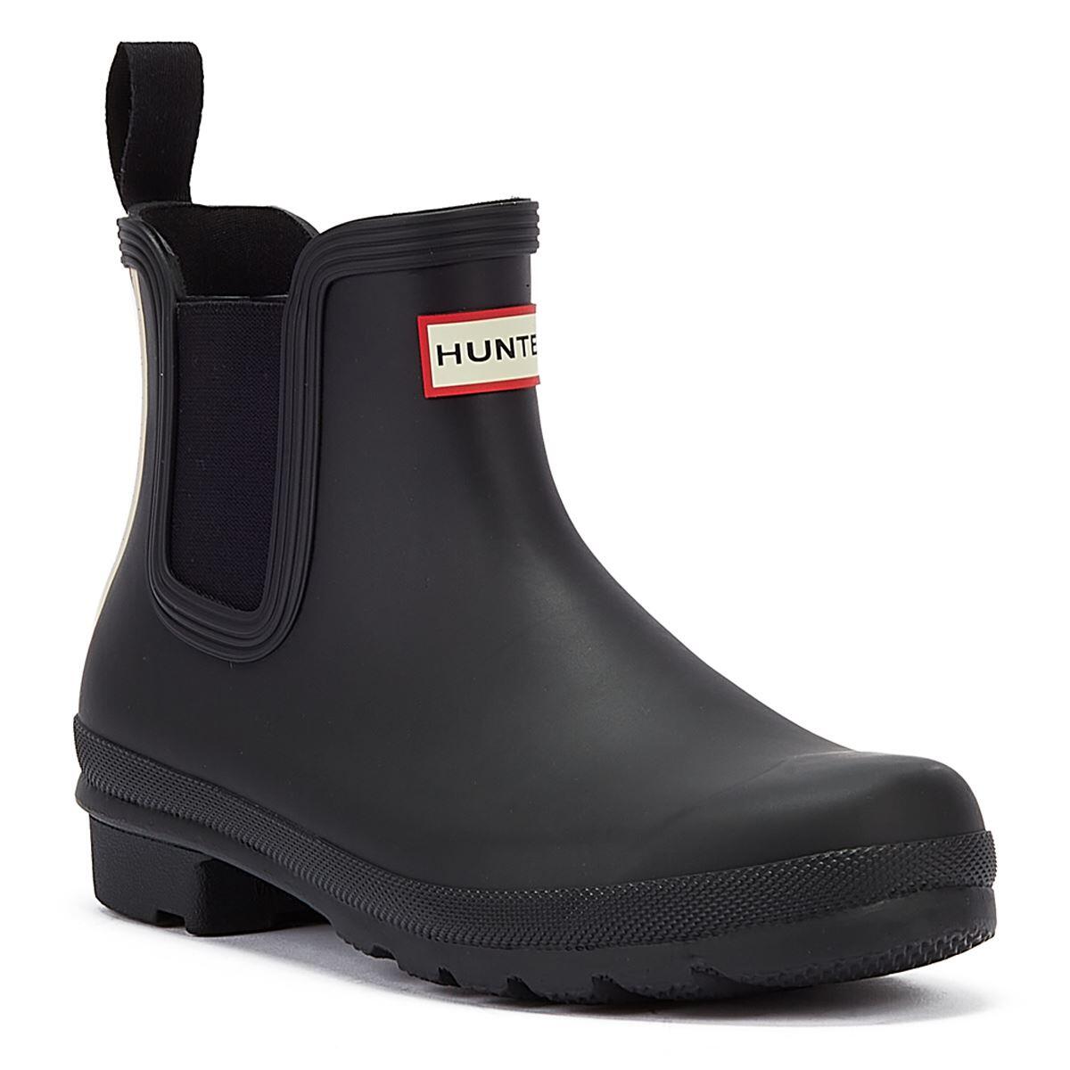 Botas de agua Hunter Original Chelsea Tri Colour Logo para mujer 2/6