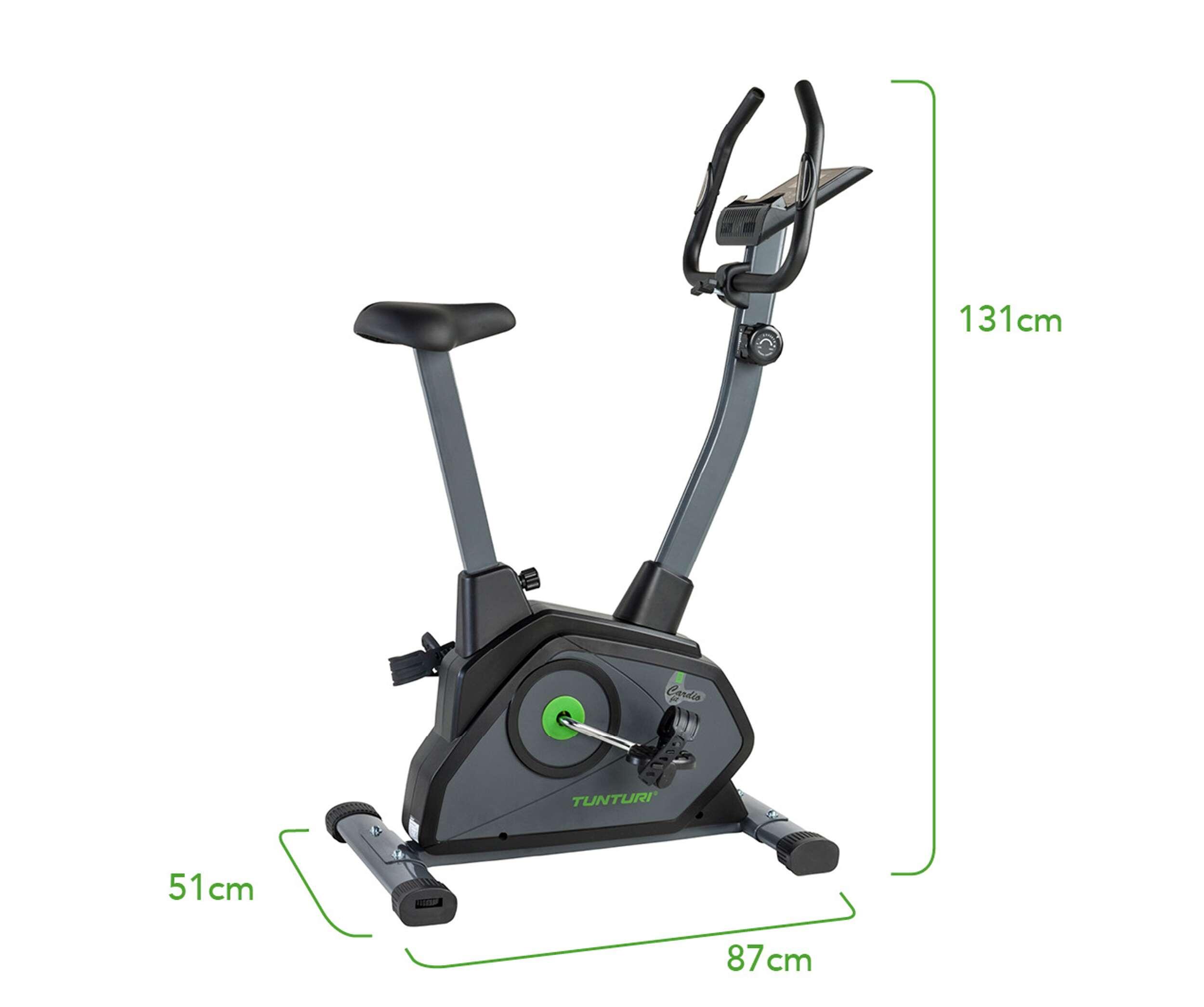 BICICLETA ESTATICA CARDIO FIT B35 TUNTURI 6/8