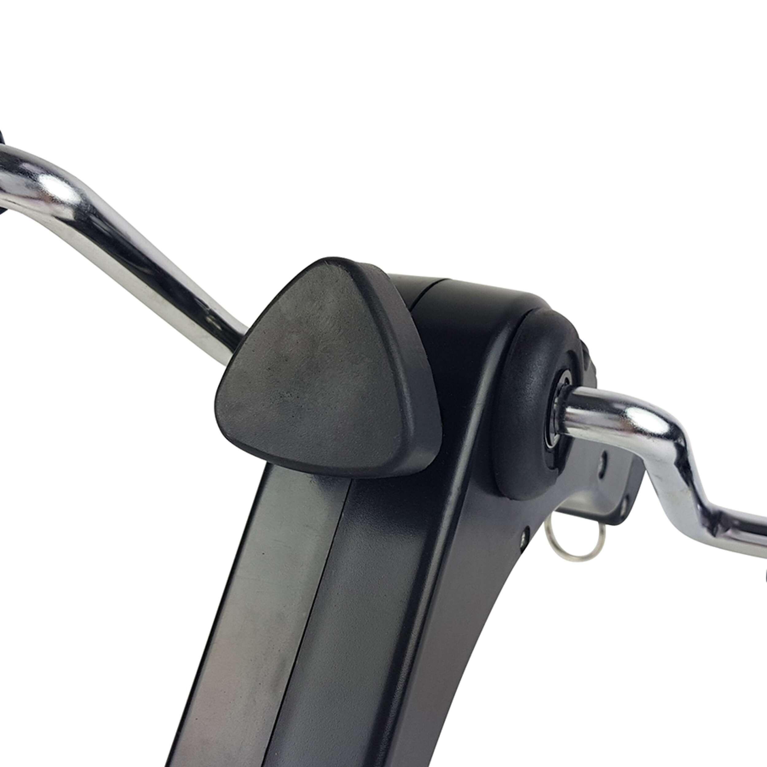 Mini-vélo d'appartement fitness pliable Easy blanc 4/8