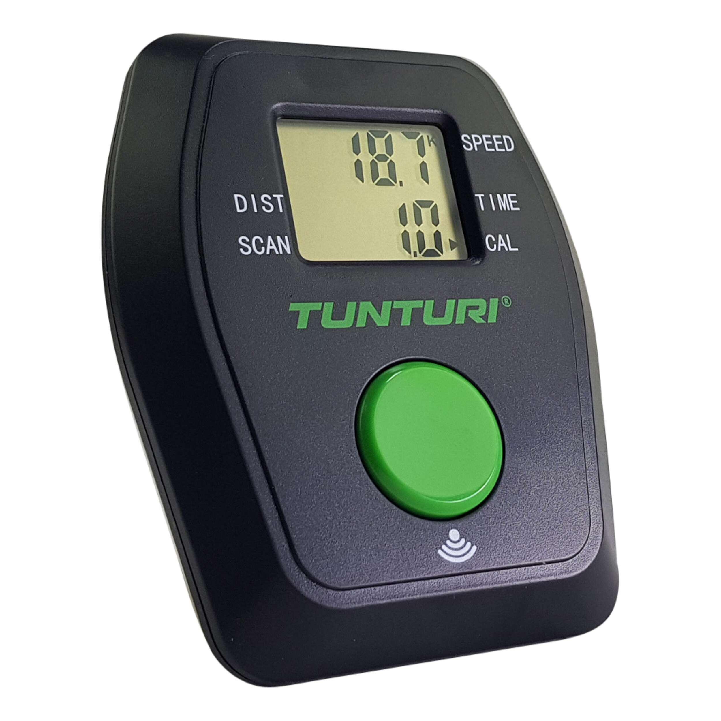 Tunturi Cardio Fit D20 Schreibtischfahrrad Display Schwarz 3/5