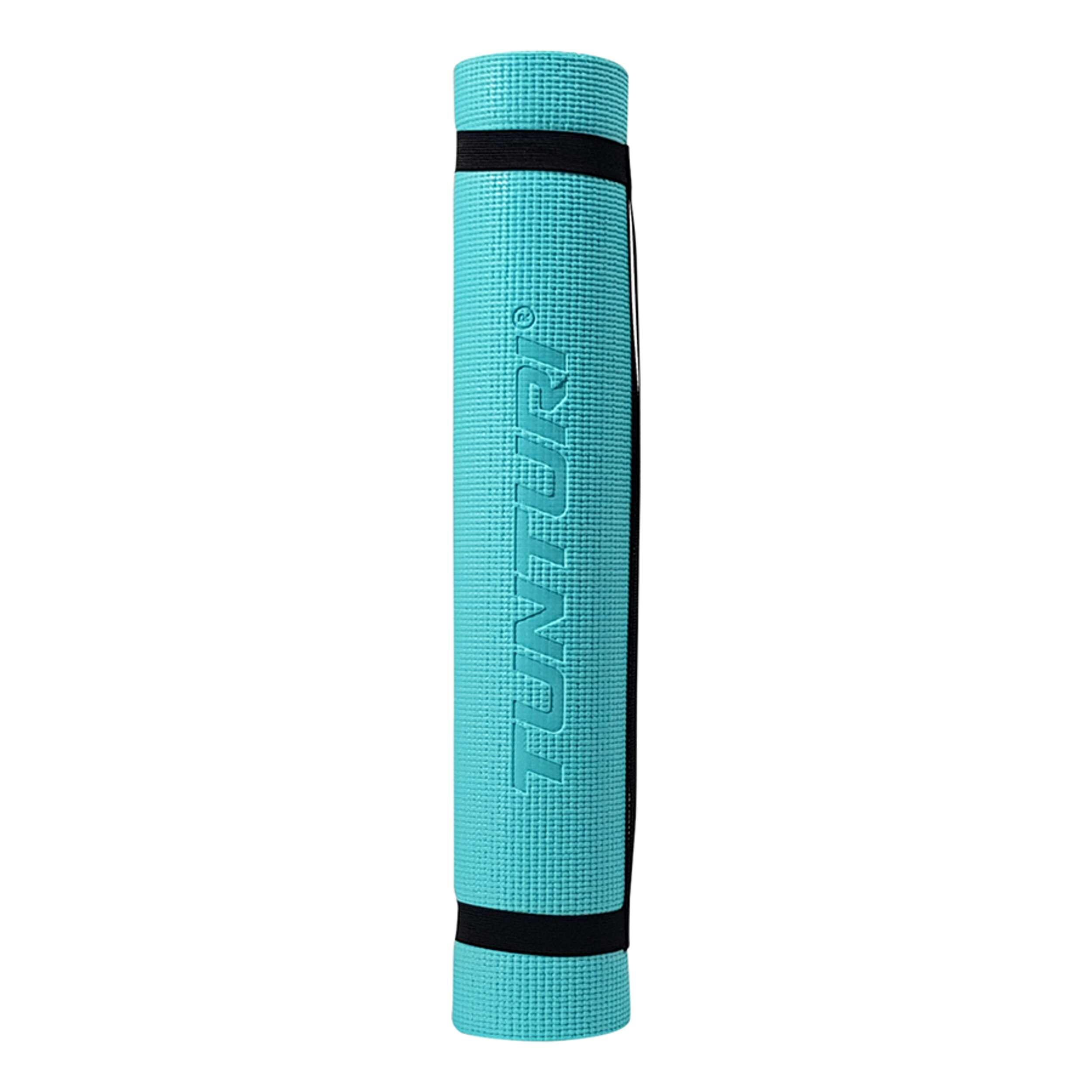 Tunturi PVC Yoga Mat 4mm Azul Turquesa 2/7