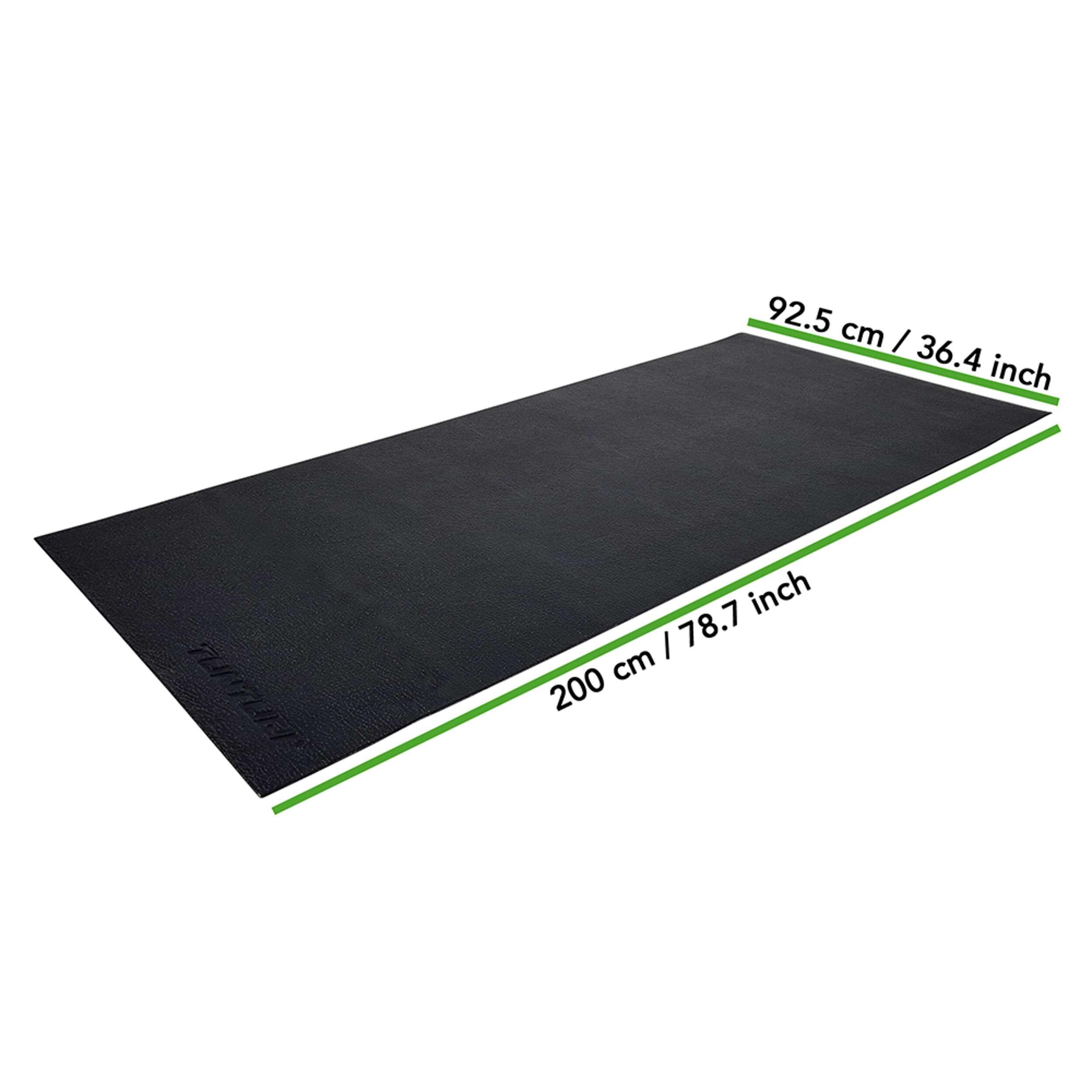Hardloopband mat - Vloerbeschermmat - 200 x 95 x 0,5 cm 3/4