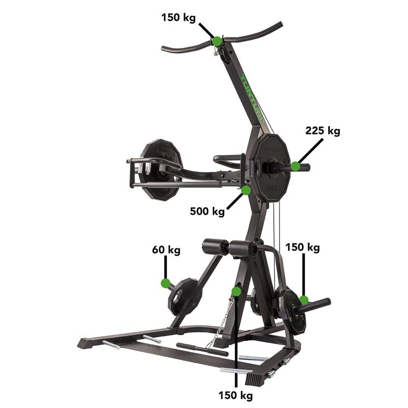 Aparat multifunctional Tunturi Leverage Pulley Gym WT85, home gym