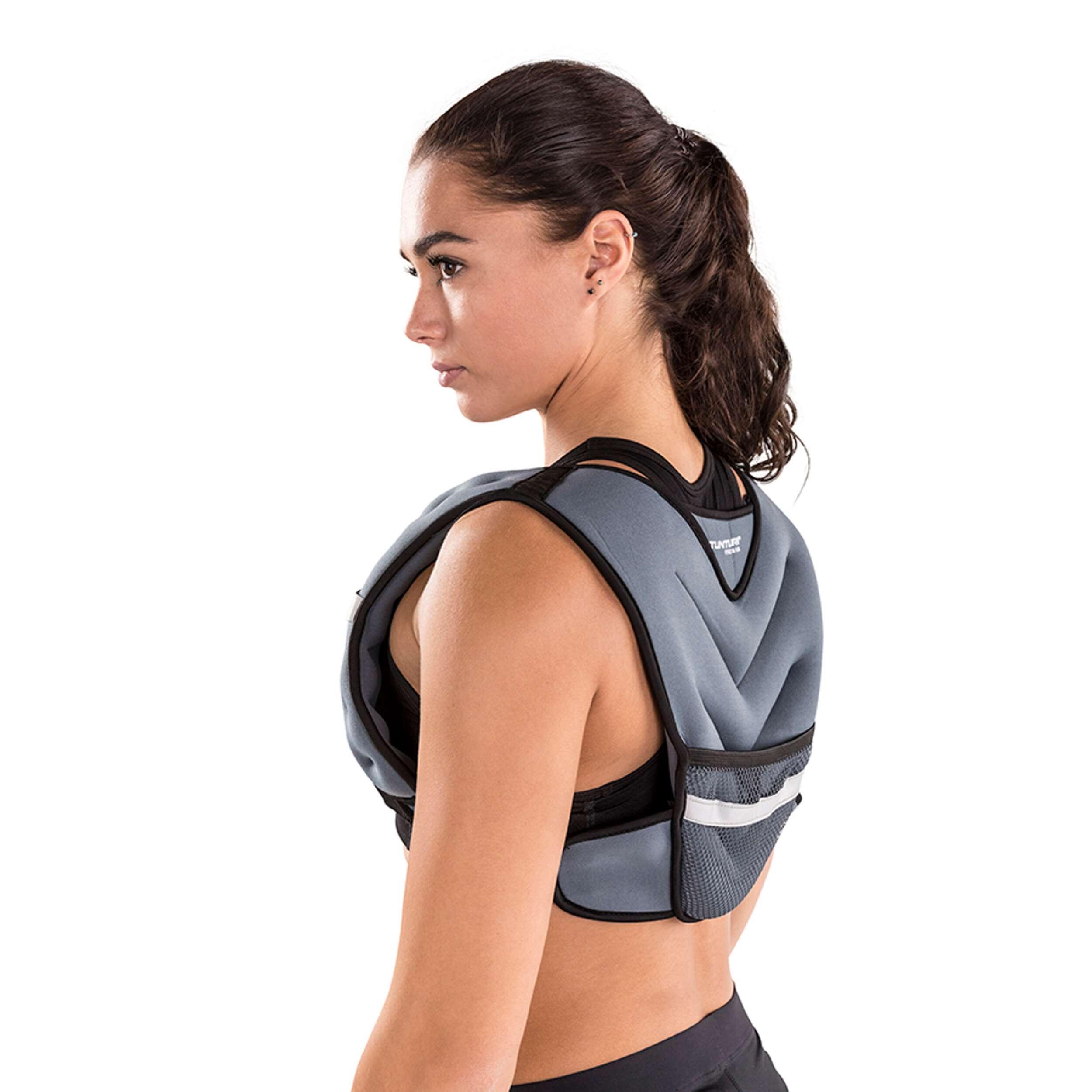 Gilet lesté  musculation 5kg noir 2/7