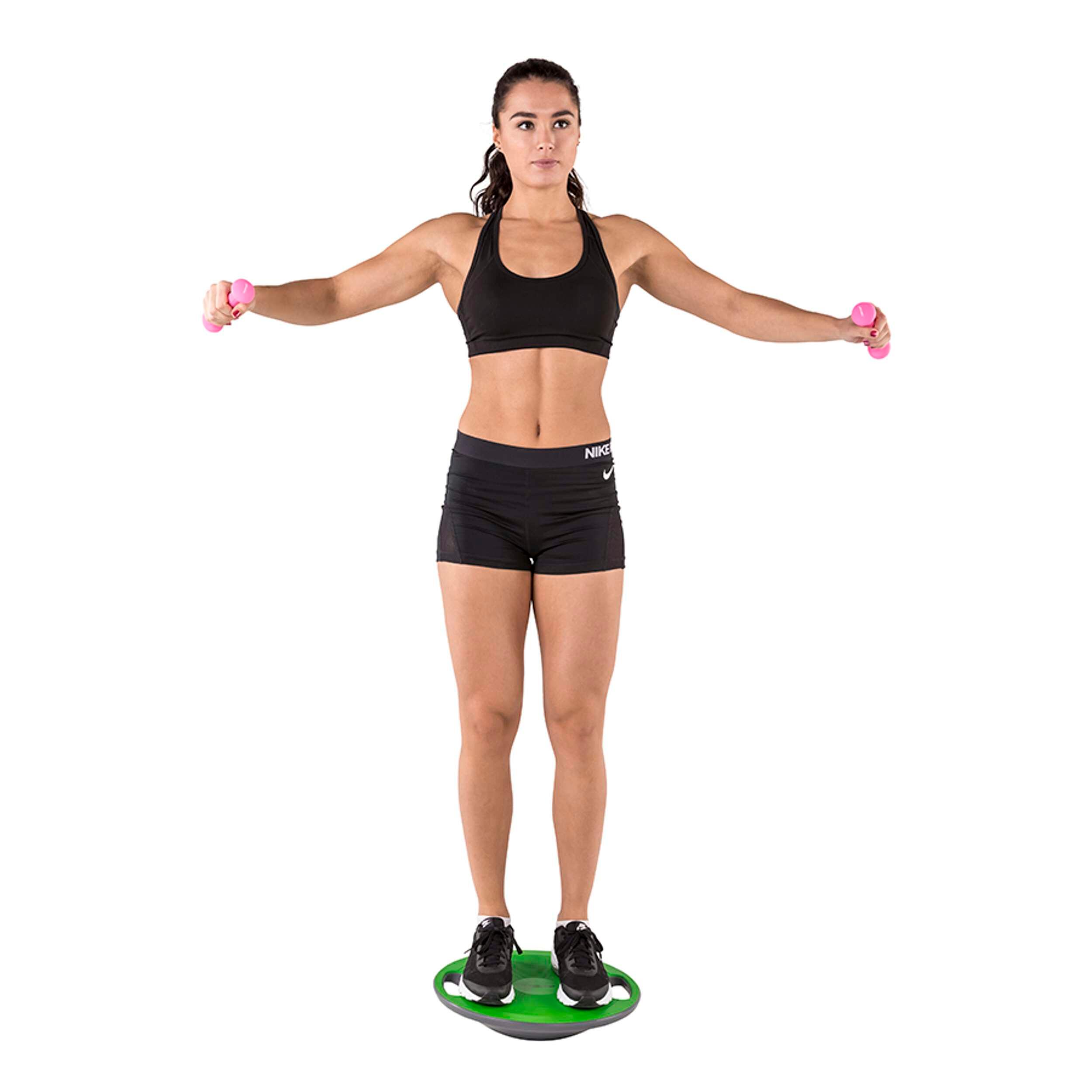 Balanceboard mit Griffen - Gleichgewichtsbrett 40 cm für Balance 5/6