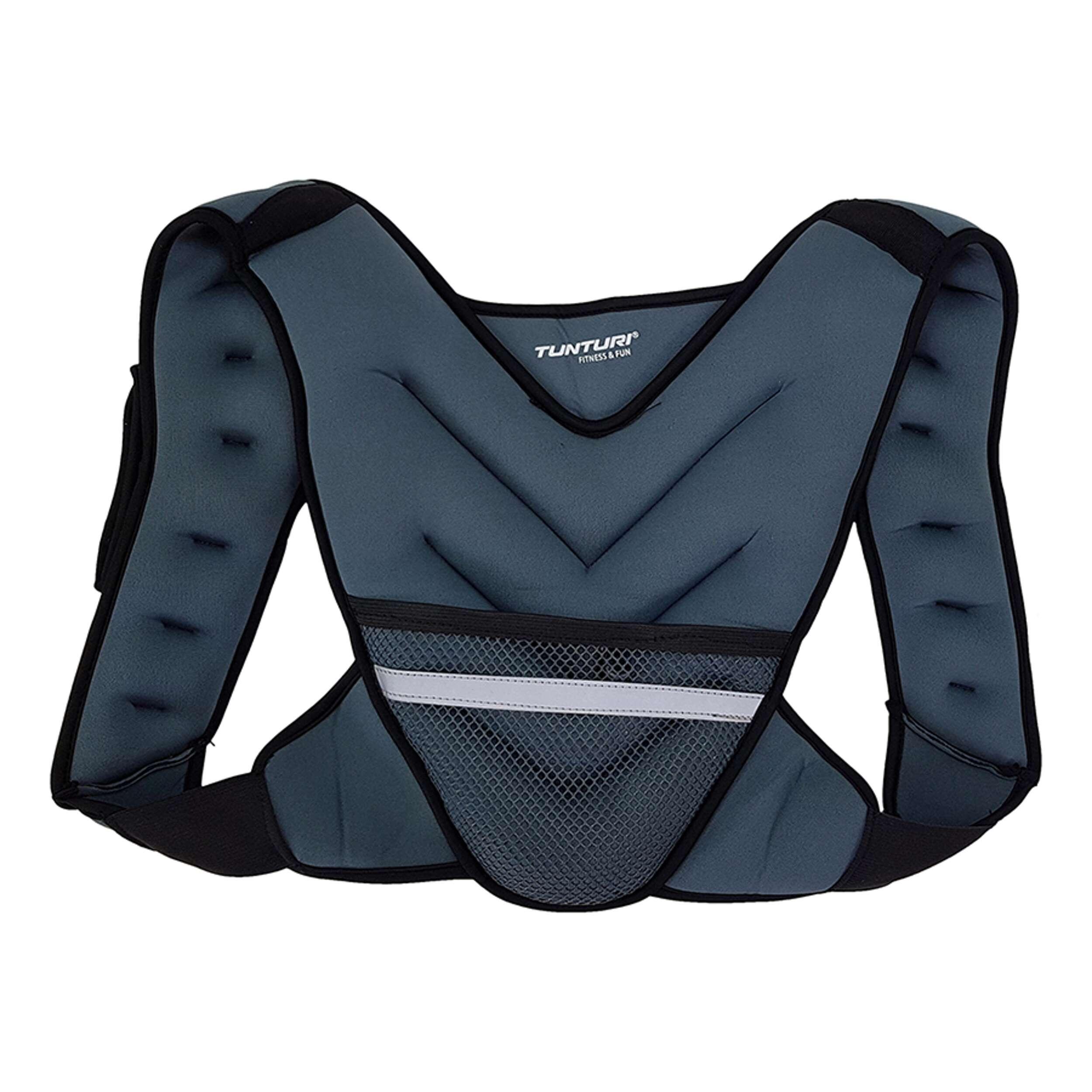 Gilet lesté  musculation 5kg noir 7/7