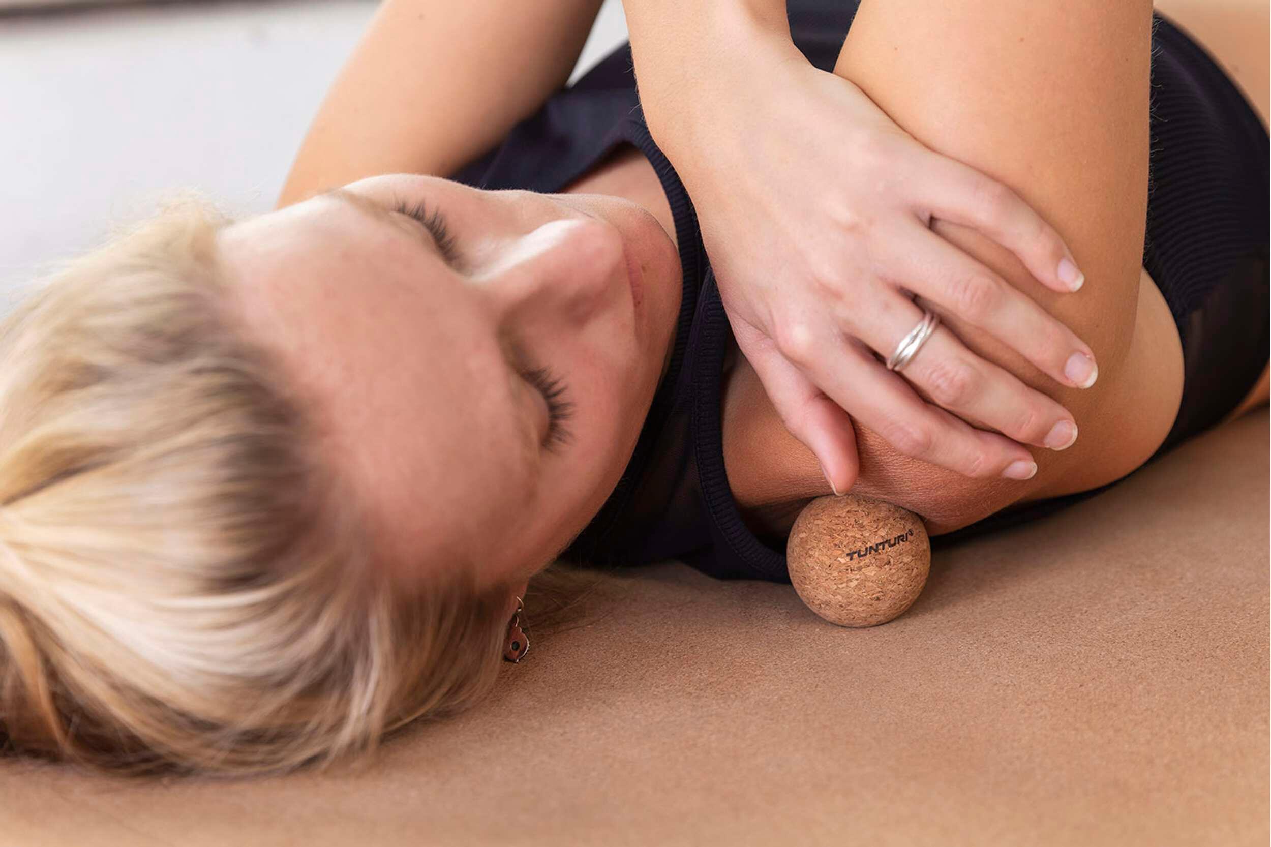 Massage Ball Set - Massagebal - Set Van Twee Massageballen - Kurk 6/7
