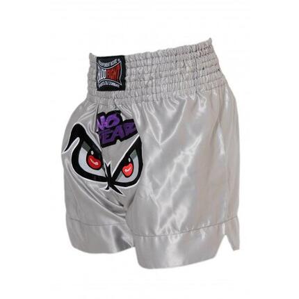No Fear graue Muay Thai Shorts