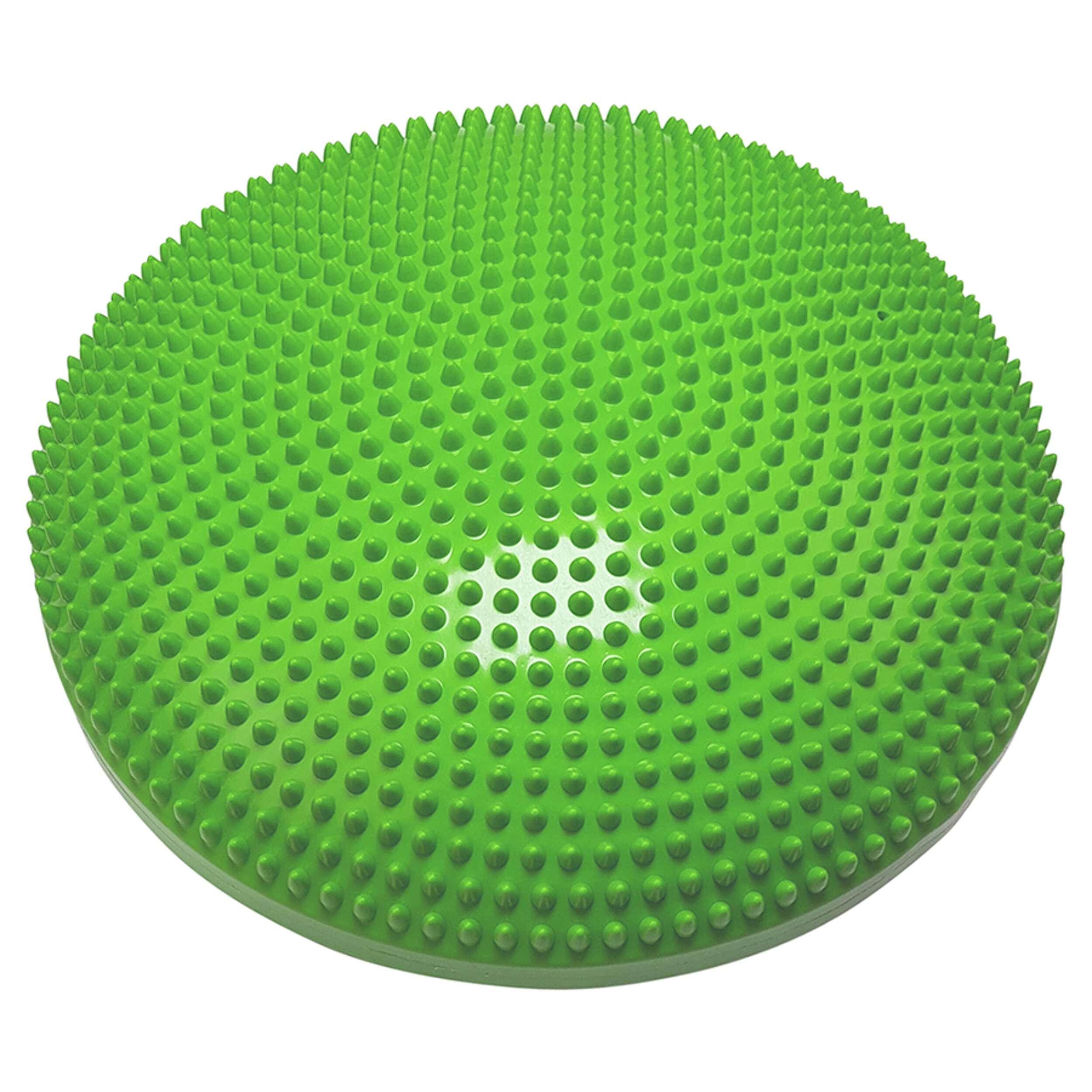 Cojín de equilibrio air stepper yoga gimnasia verde 4/7