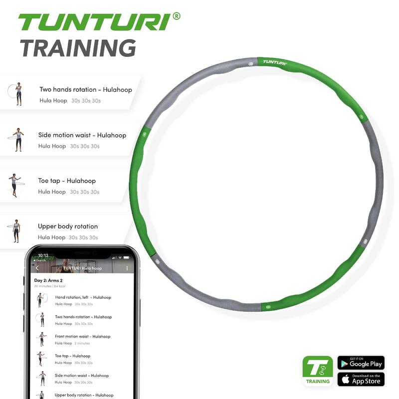 Obruč Hula Hoop TUNTURI 1,5 kg