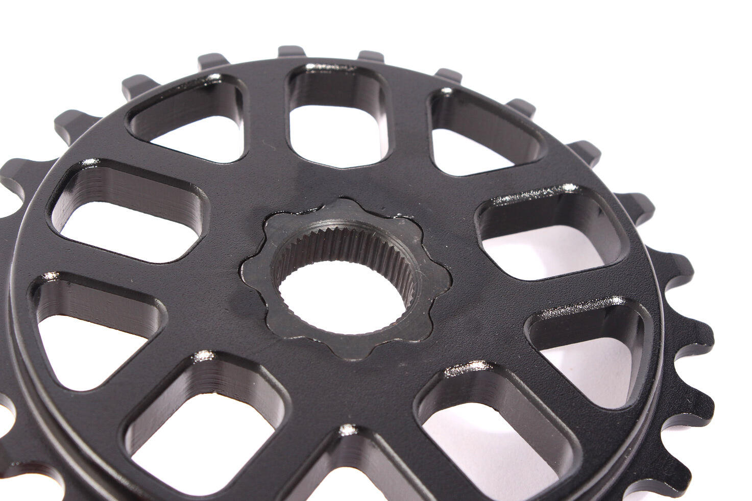 PLATO BMX NEGRO SPLINE DRIVE 25T KHEBIKES 3/4