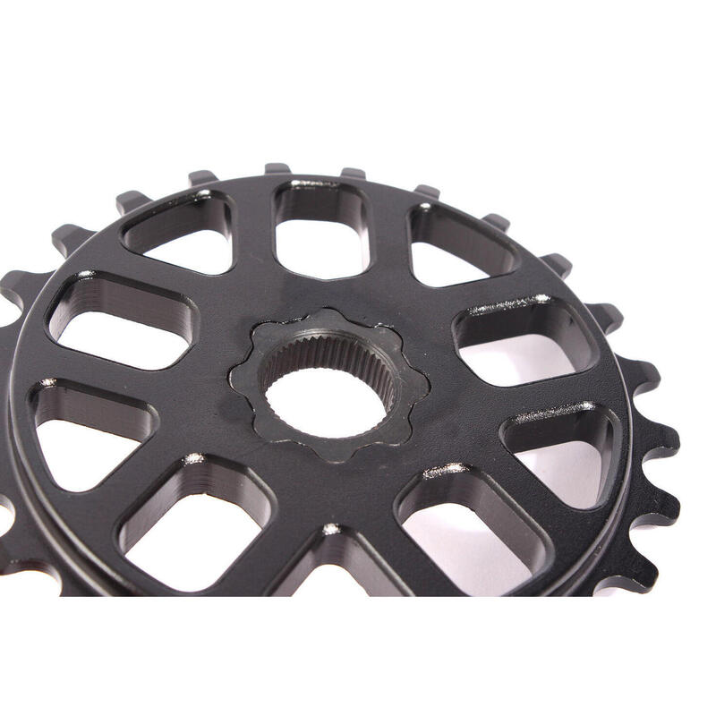 BMX CHAINRING NEGRU SPLINE DRIVE 25T KHEBIKES