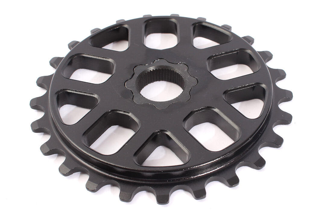 PLATO BMX NEGRO SPLINE DRIVE 25T KHEBIKES 2/4