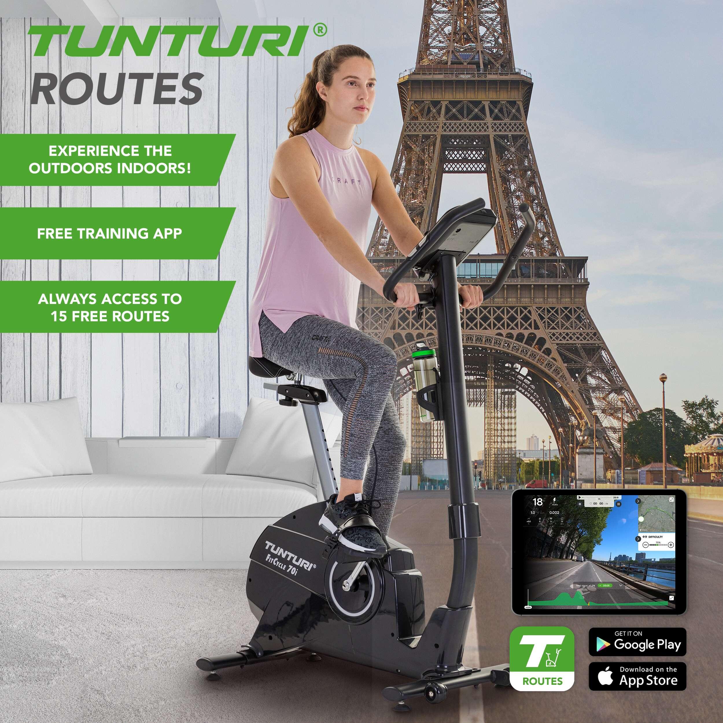 Heimtrainer - 32 Widerstandsstufen - 150 kg belastbar - Fitcycle 70I 7/7