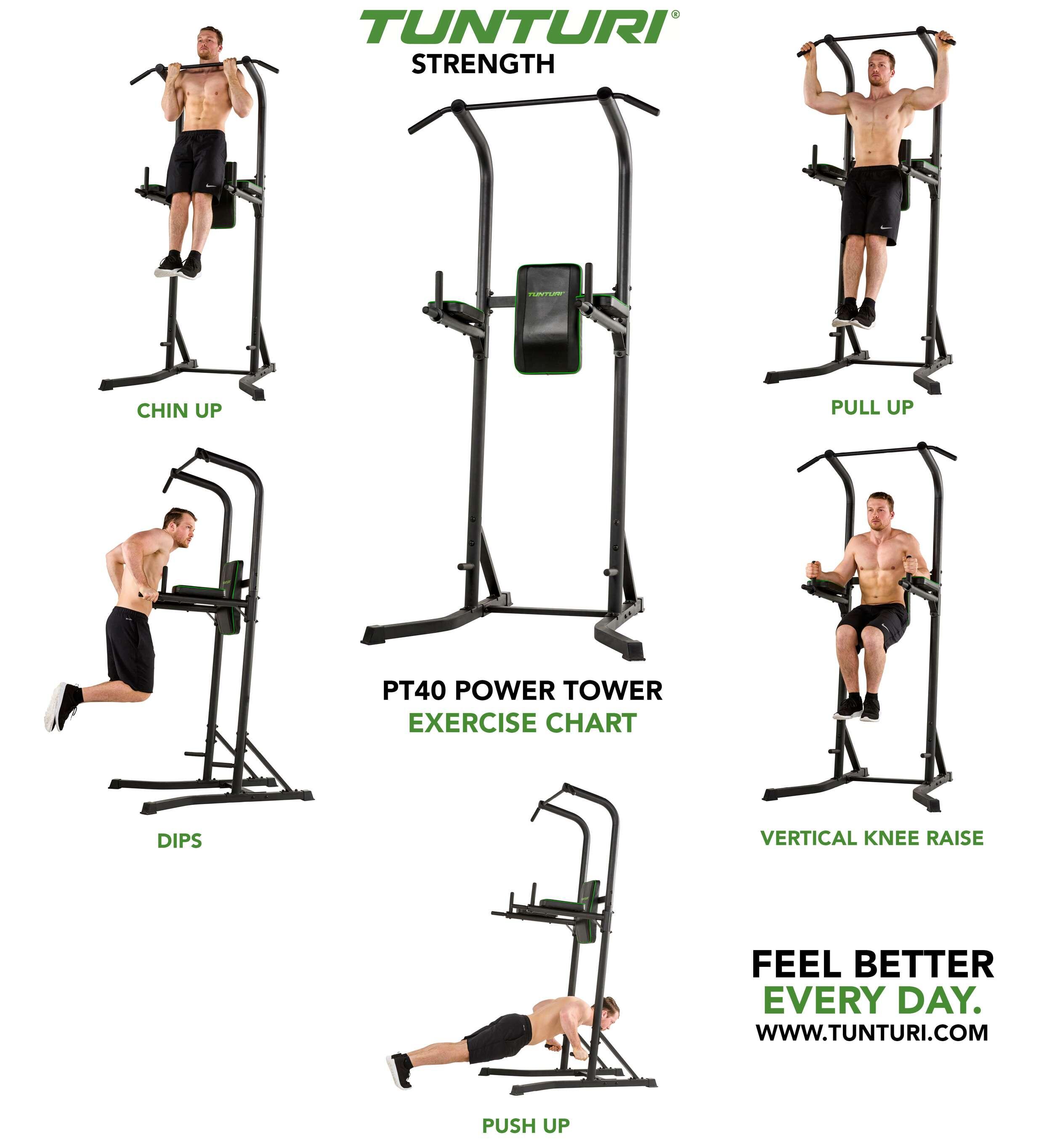 Torre de musculación PT40 para uso intensivo. 3/5