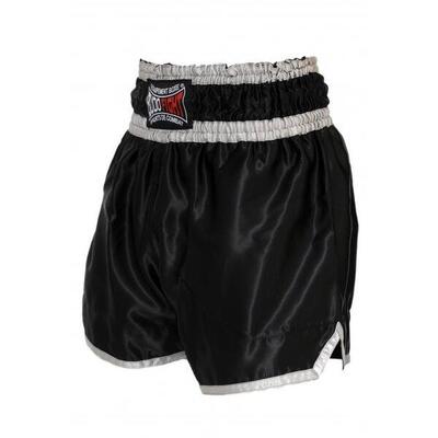 Pantaloni da boxe thailandese No Limit neri