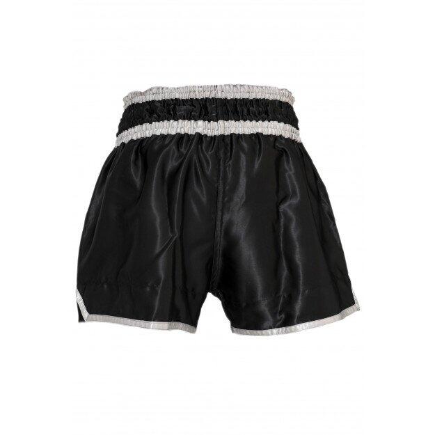 Pantaloncini da boxe thailandese No Limit neri 3/3