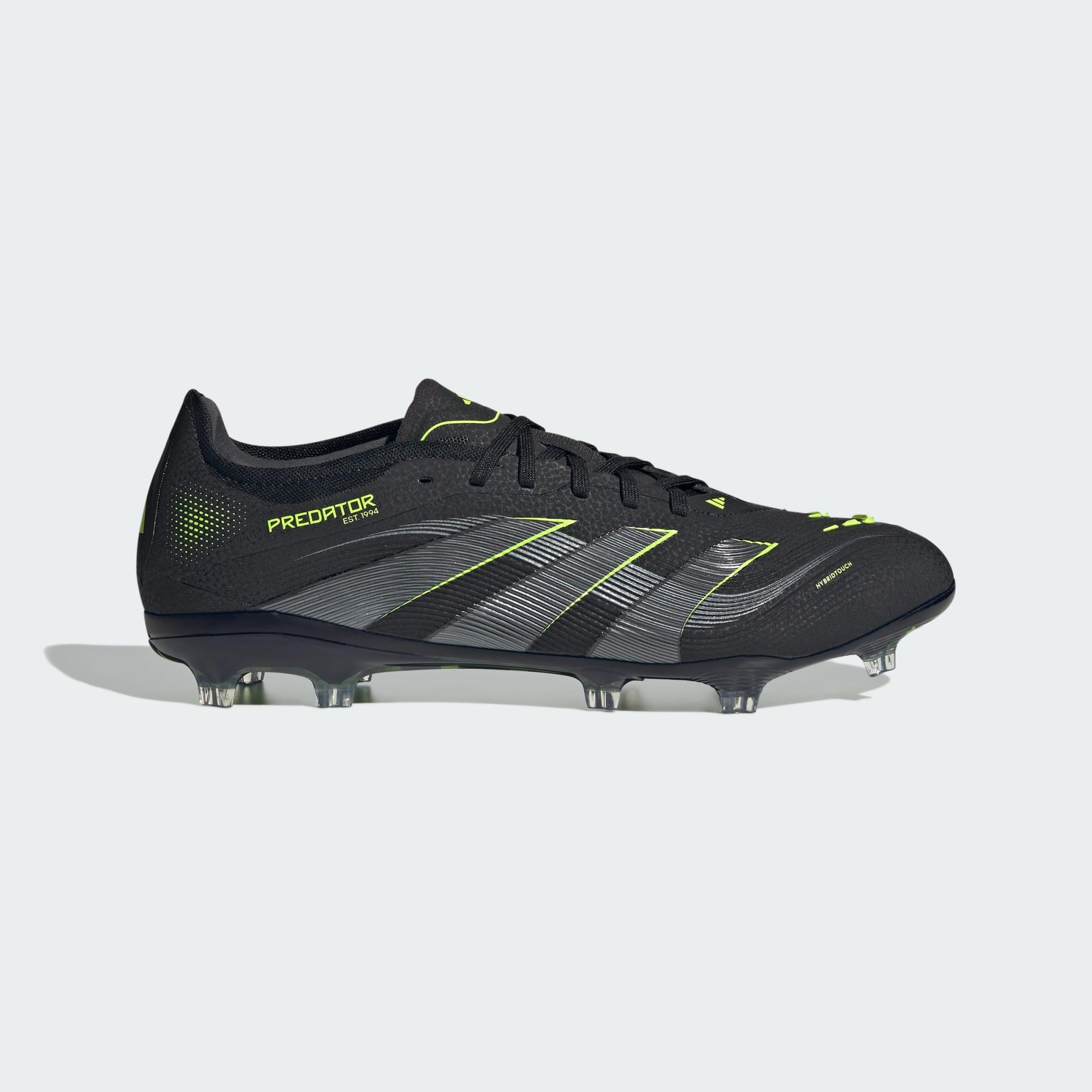 Adidas - Chaussures Predator Pro Terrain Souple - Chaussures De Football - Gris|jaune|noir - 42 - Decathlon