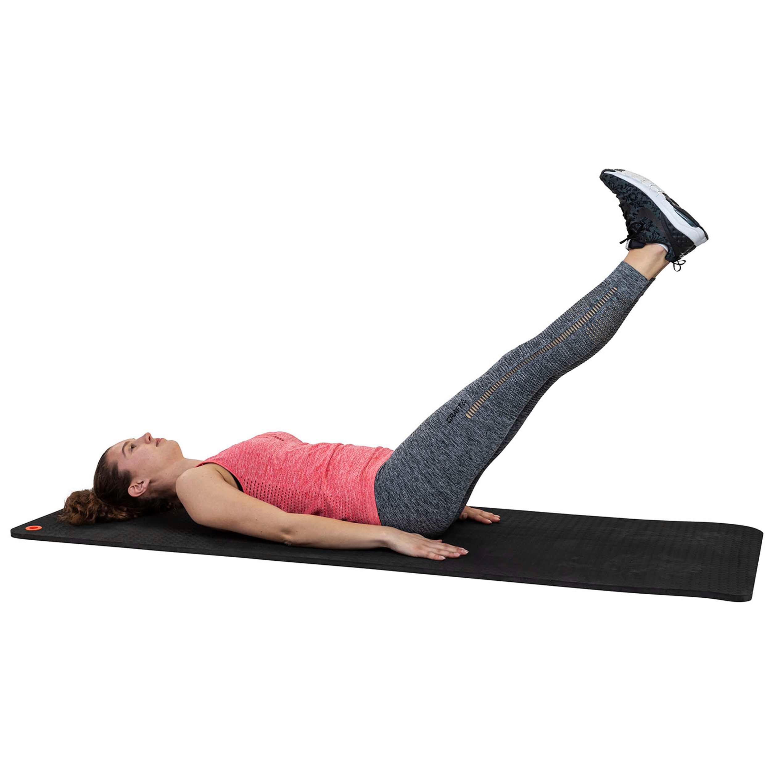 Tunturi Professionelle TPE Fitnessmatte 180 cm Schwarz 5/5