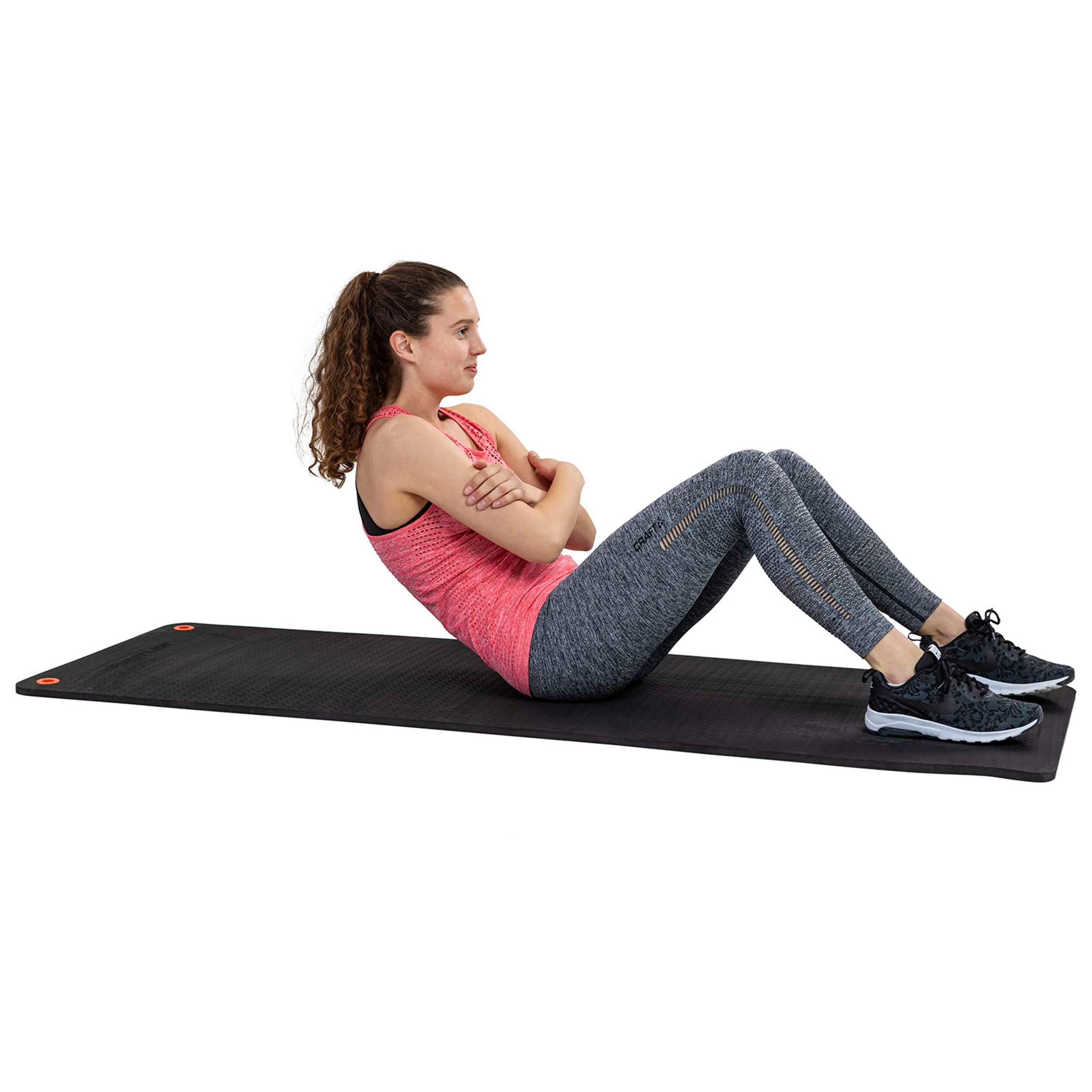 Tunturi Professionelle TPE Fitnessmatte 180 cm Schwarz 4/5